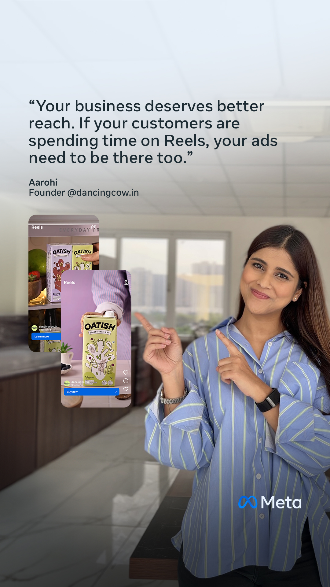 Aarohi Facebook ad