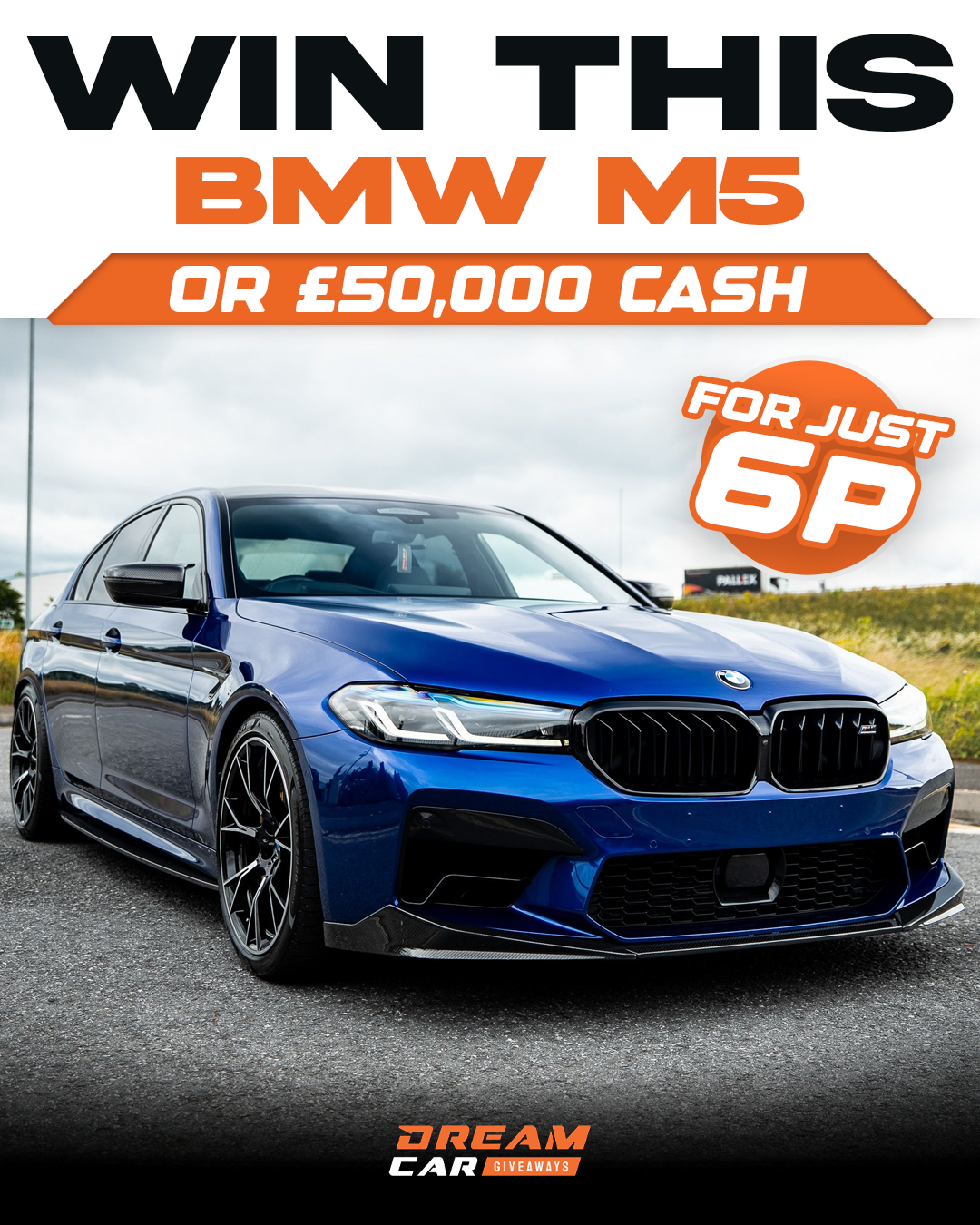 Dream Car Giveaways Facebook ad