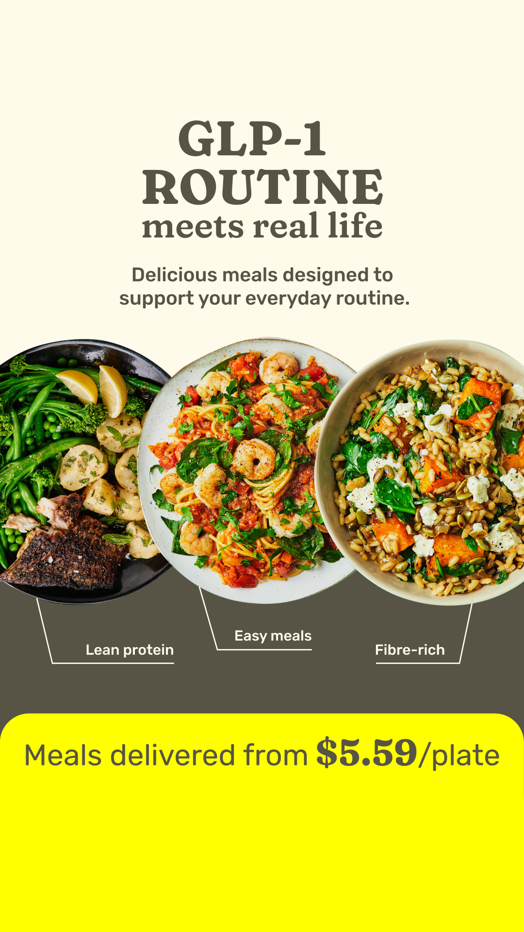 Marley Spoon Facebook ad from Aug 5, 2026
