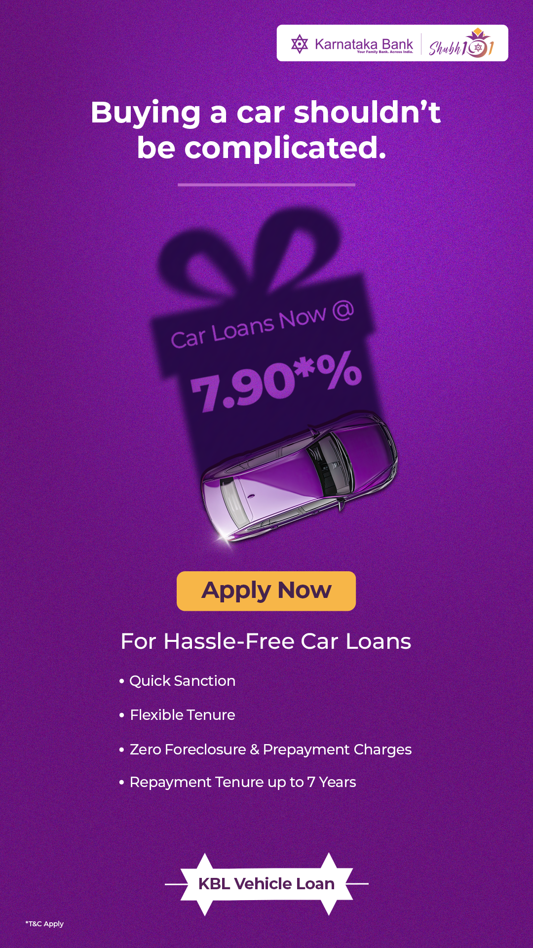 Karnataka Bank Facebook ad