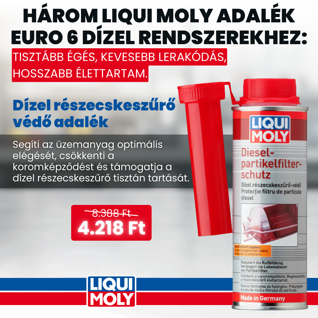 Liqui-Moly Hungary Facebook ad: EURO 6 dízel?