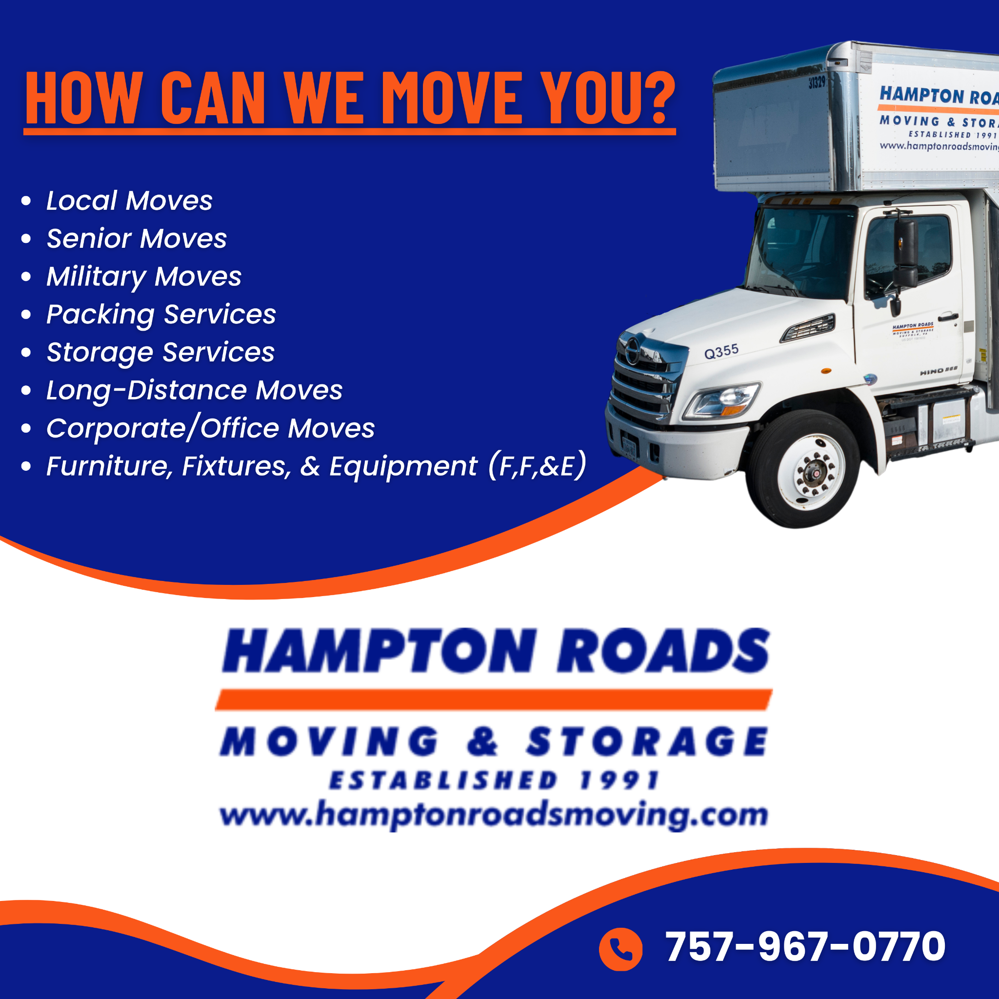 Hampton Roads Moving and Storage Facebook ad