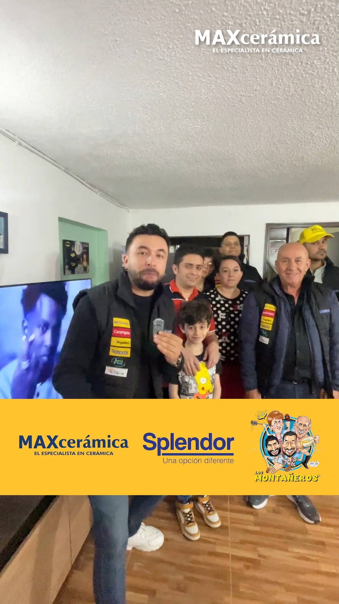 Maxcerámica Facebook ad: ¡Qué alegría poder compartir esto con ustedes!