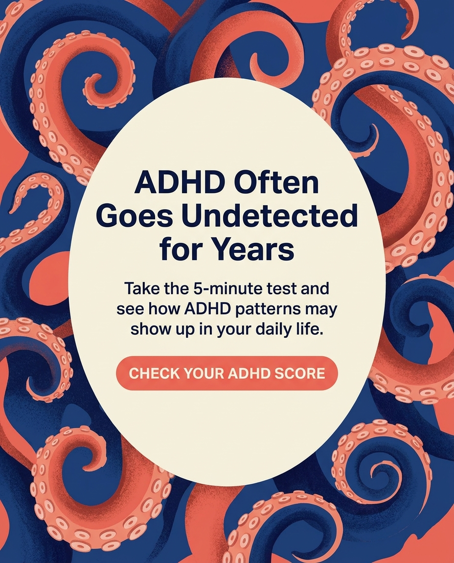 ADHD Clarity Test Facebook ad