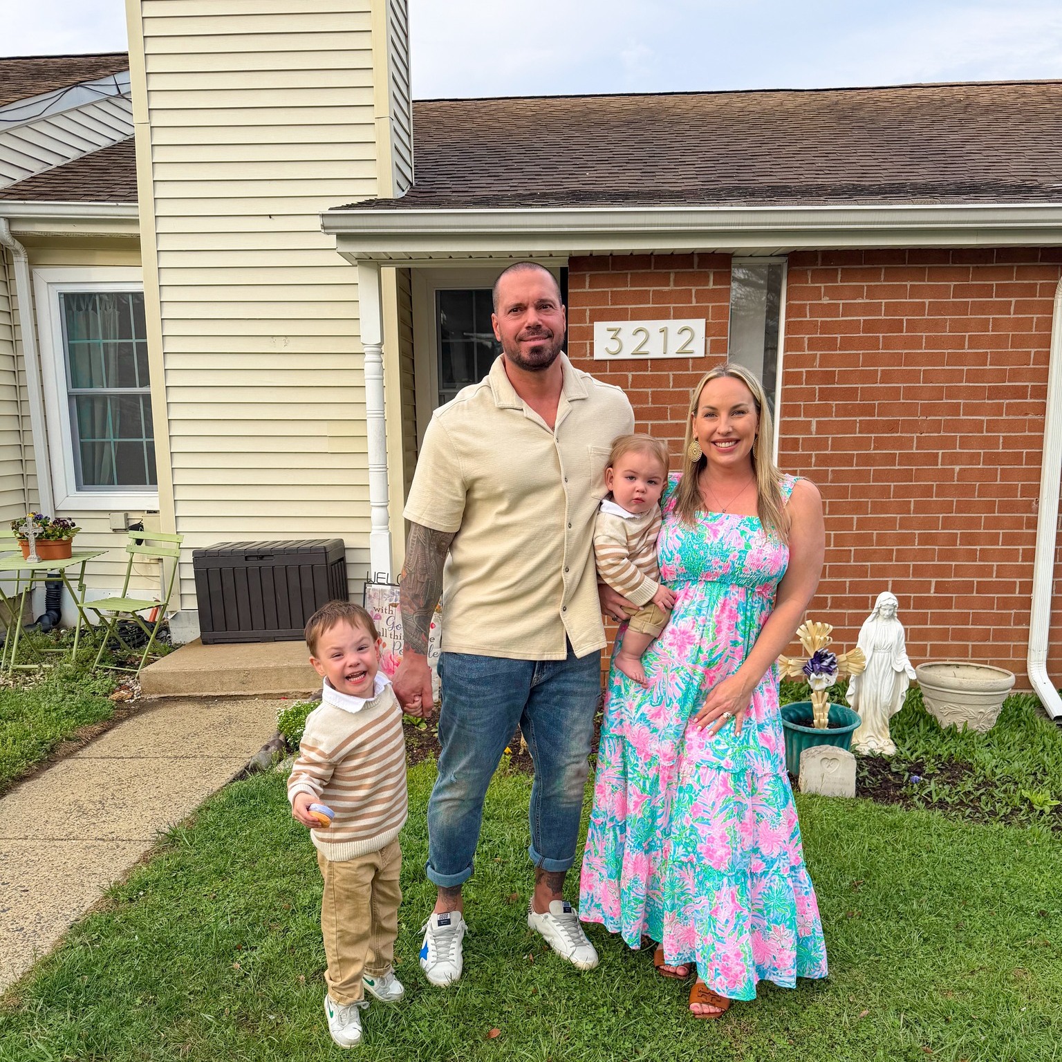 Becky Bostic - The Destination Group, Real Estate Team Facebook ad: We bought a house for our boys.