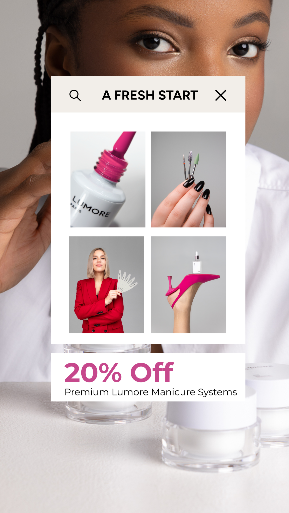 Lumore Paris Facebook ad