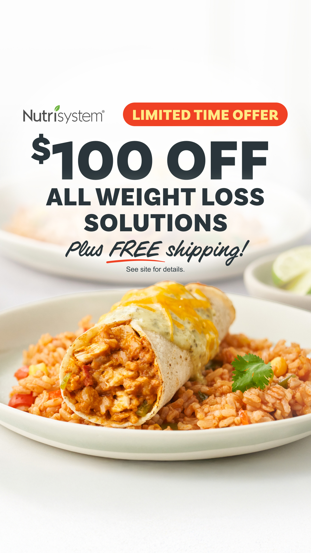 Nutrisystem Facebook ad