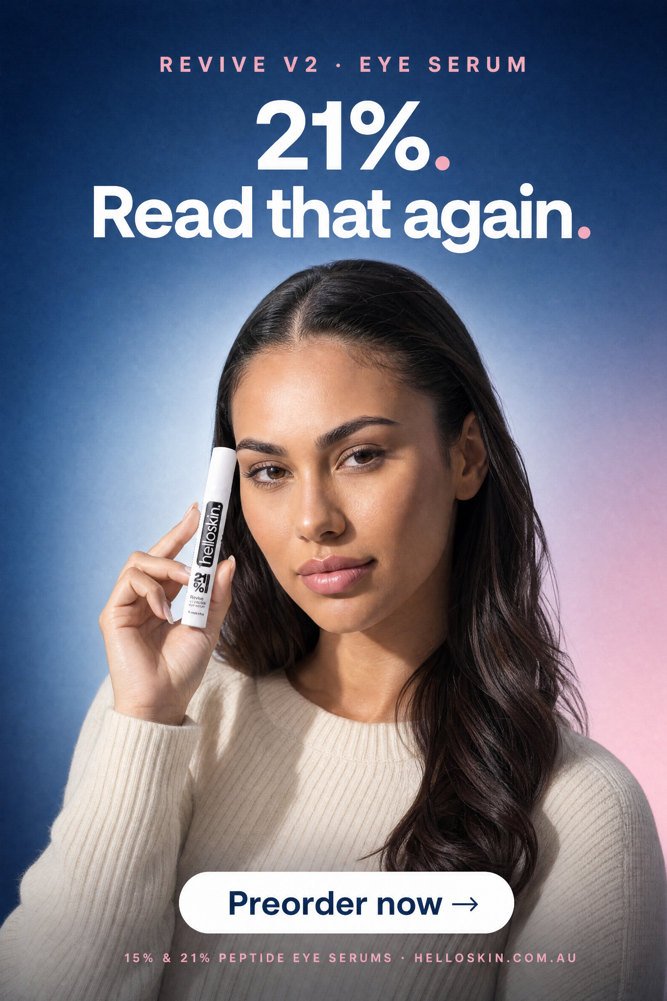 Helloskin Facebook ad