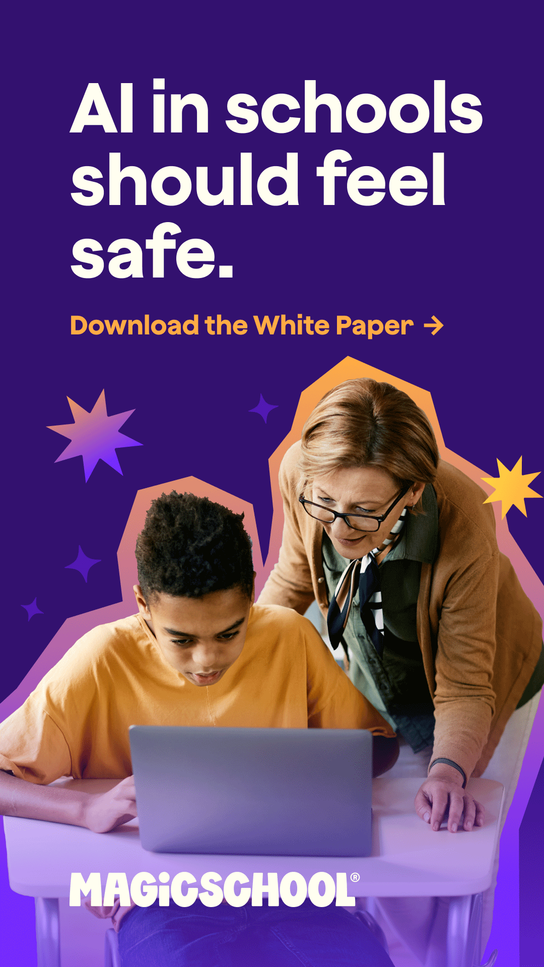 MagicSchool.ai Facebook ad: A Framework for Safe AI