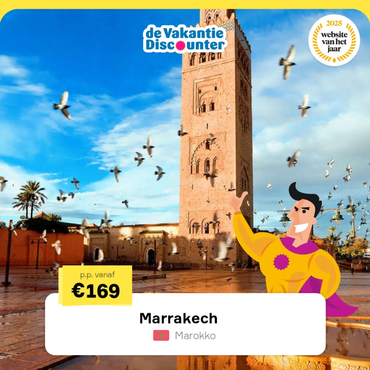 de VakantieDiscounter Facebook ad