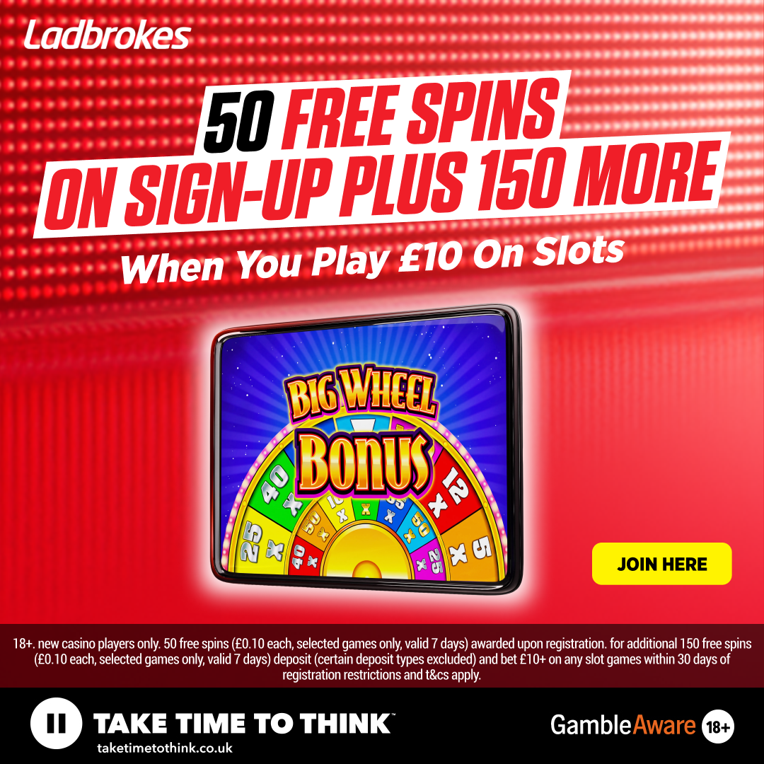 Ladbrokes Facebook ad