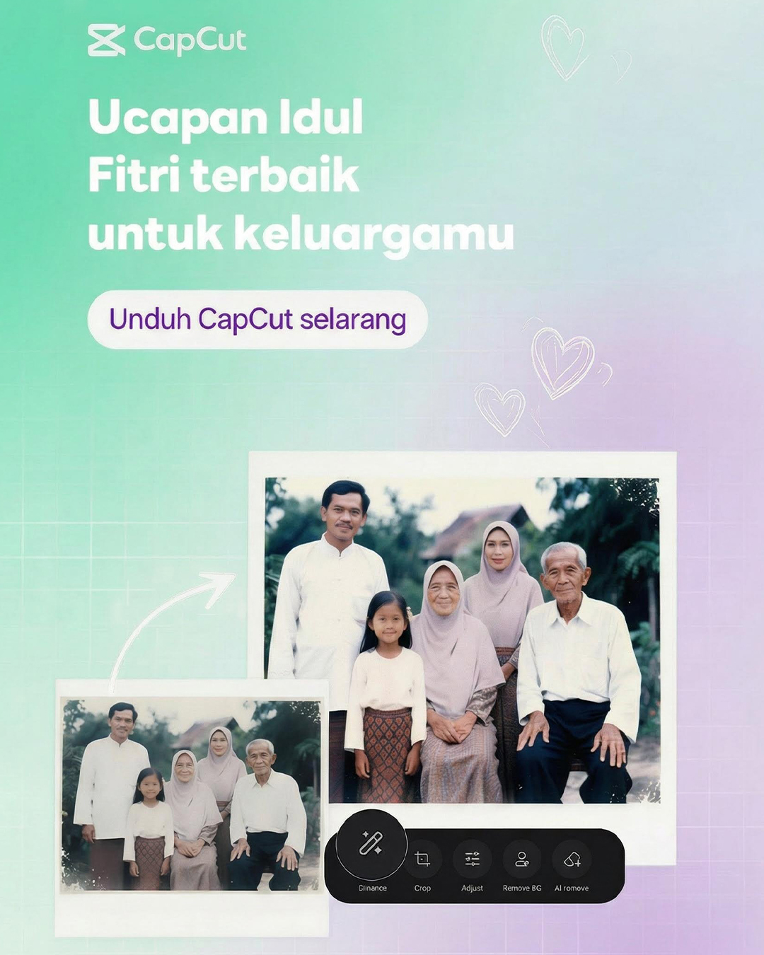 CapCut Facebook ad