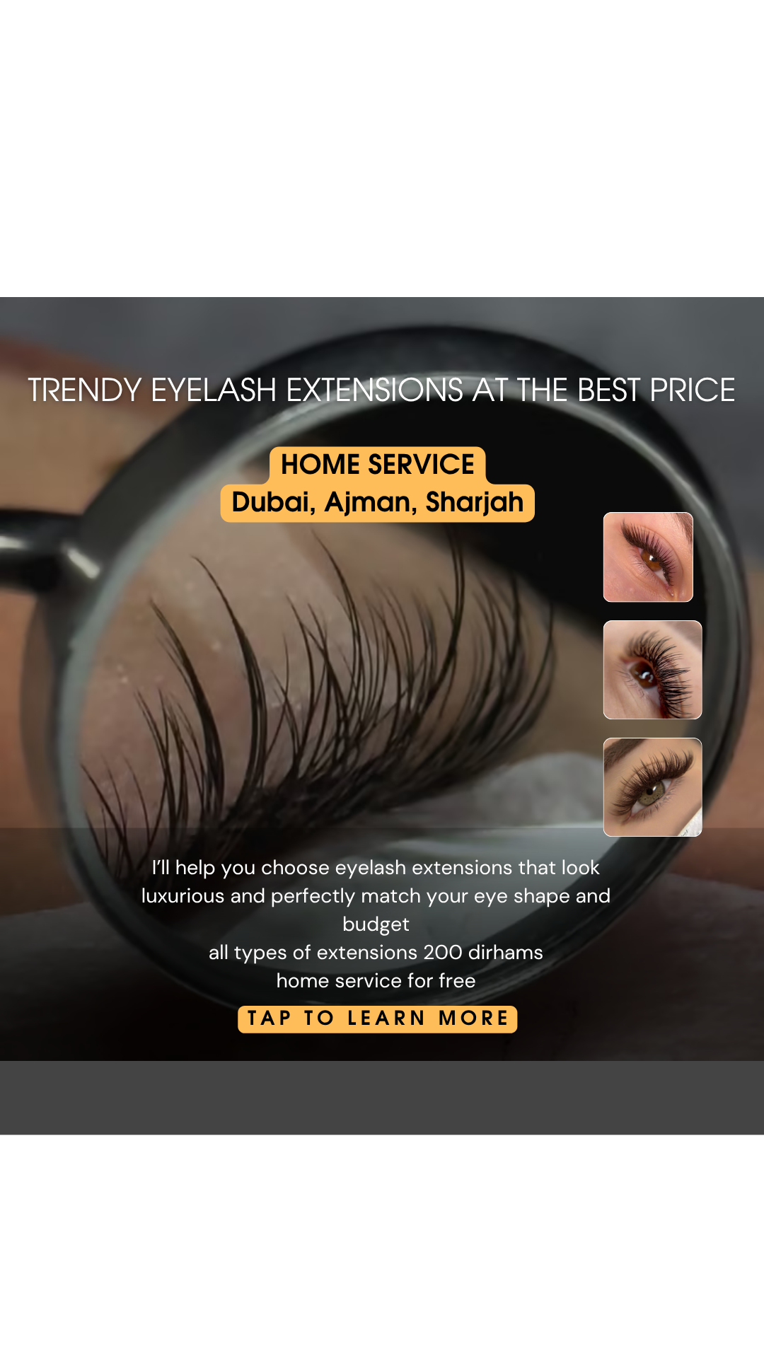 Mahym Cosmetology Facebook ad