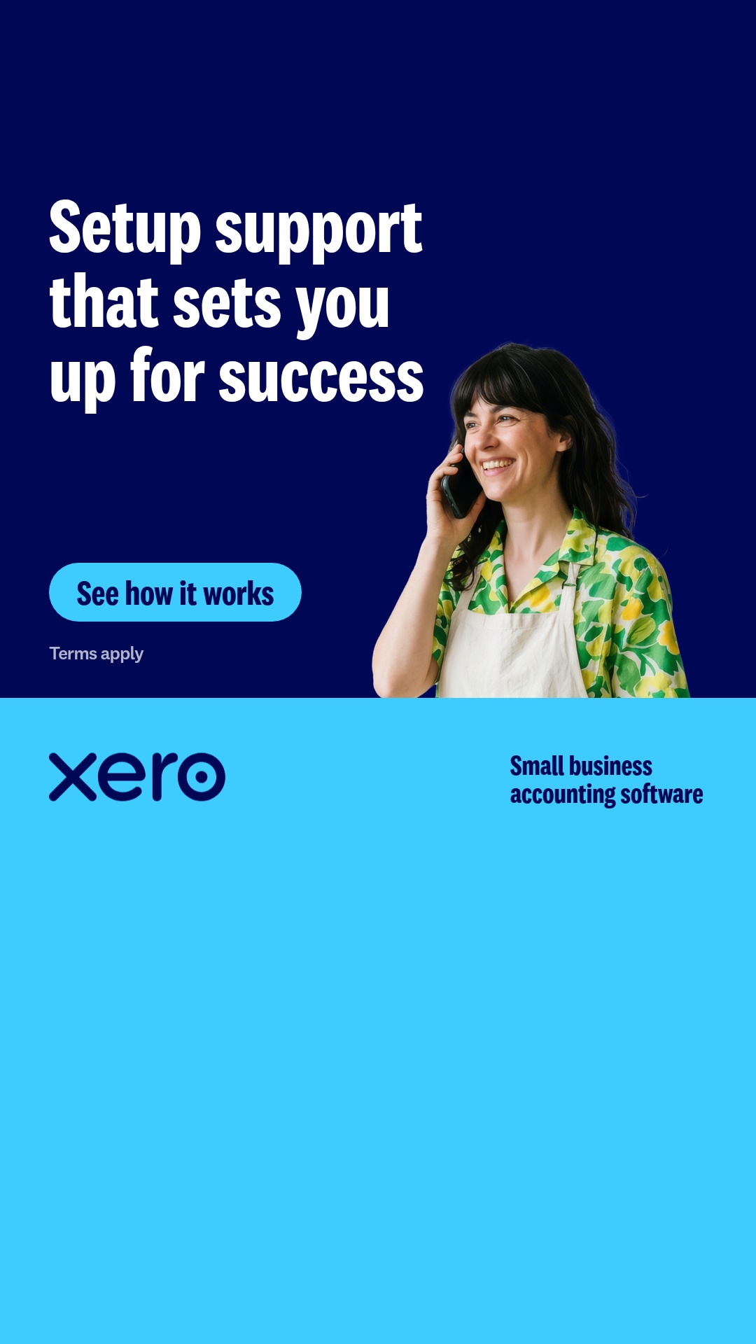 Xero Facebook ad