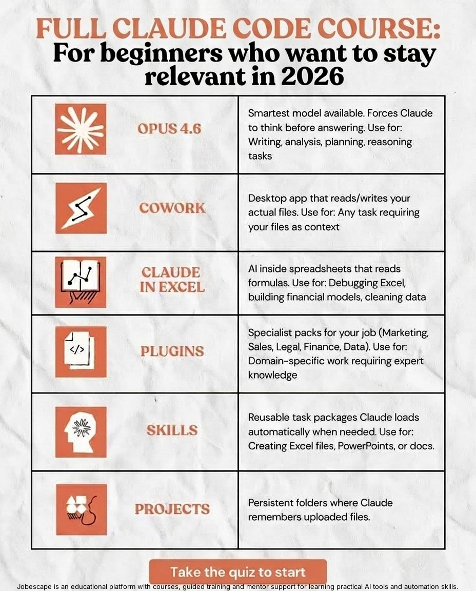 Jobescape AI Facebook ad from May 8, 2026