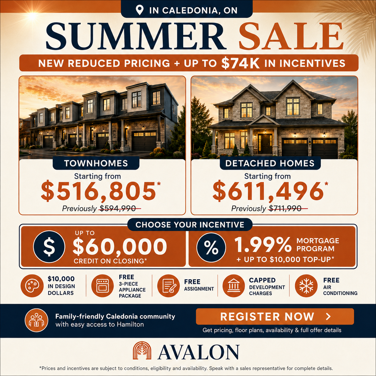 Niagara Homes Facebook ad