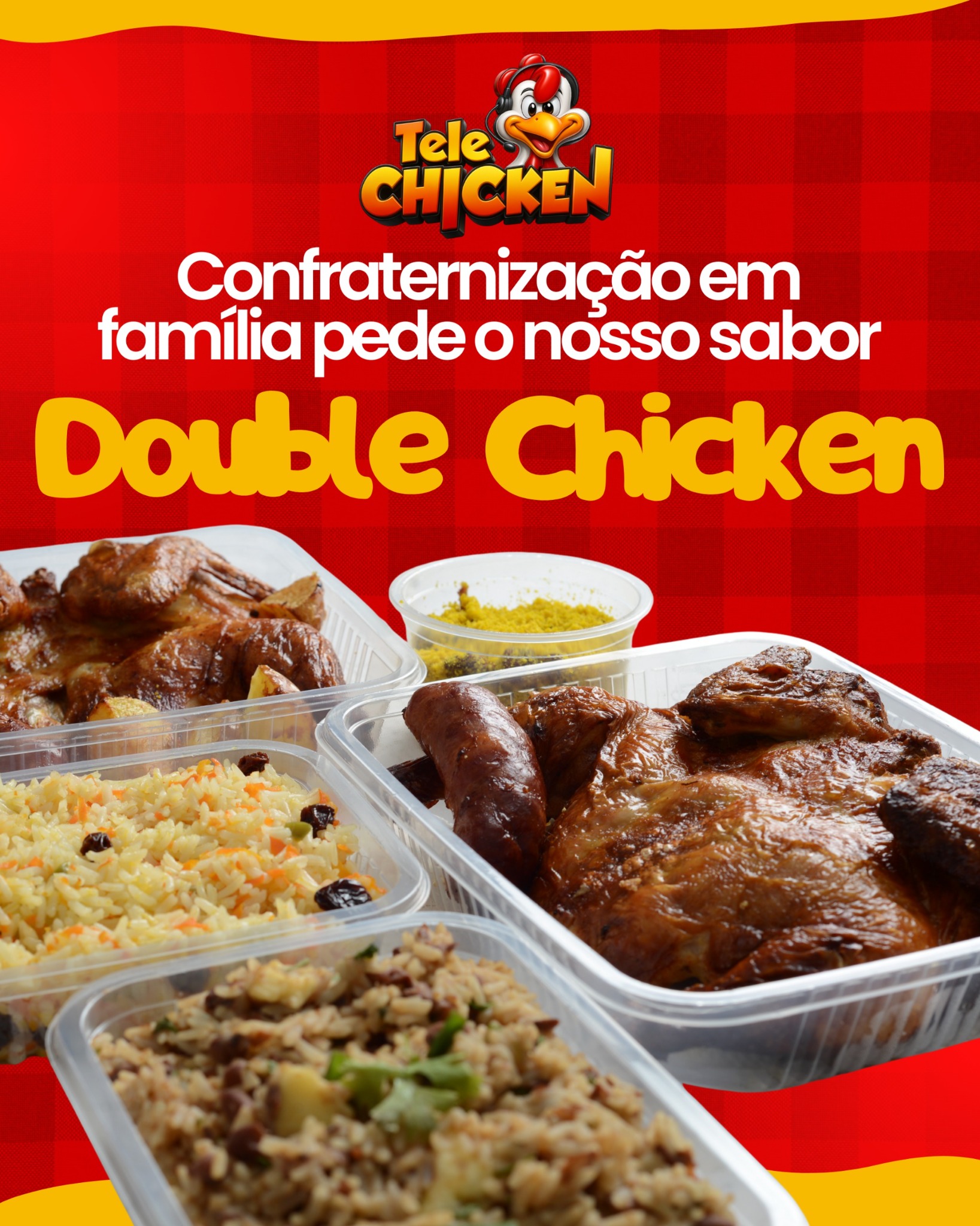 Tele Chicken Delivery Facebook ad from Mar 16, 2026