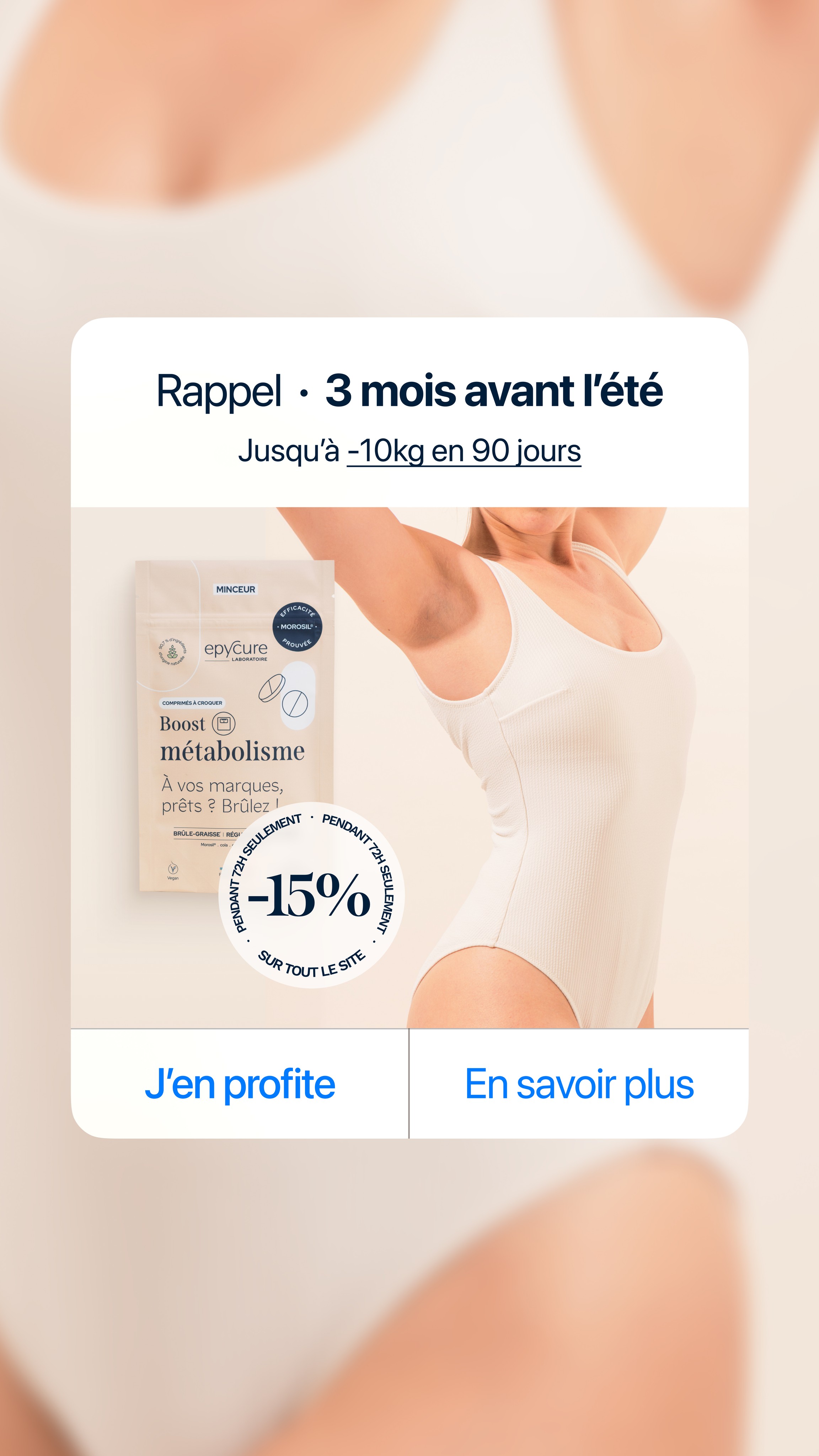 Epycure Facebook ad