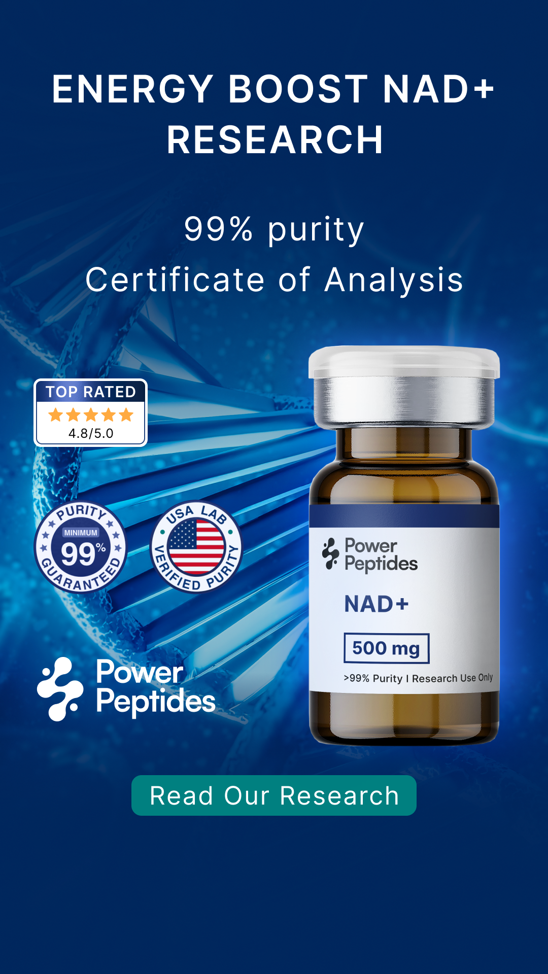 Power Peptides US Facebook ad