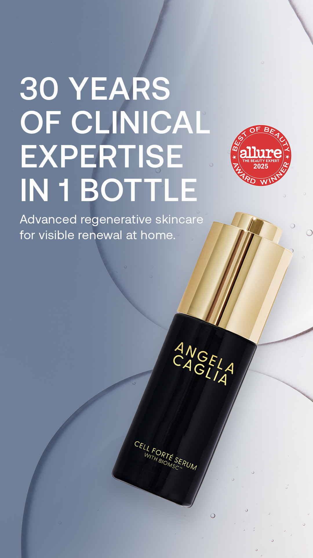 Angela Caglia Skincare Facebook ad