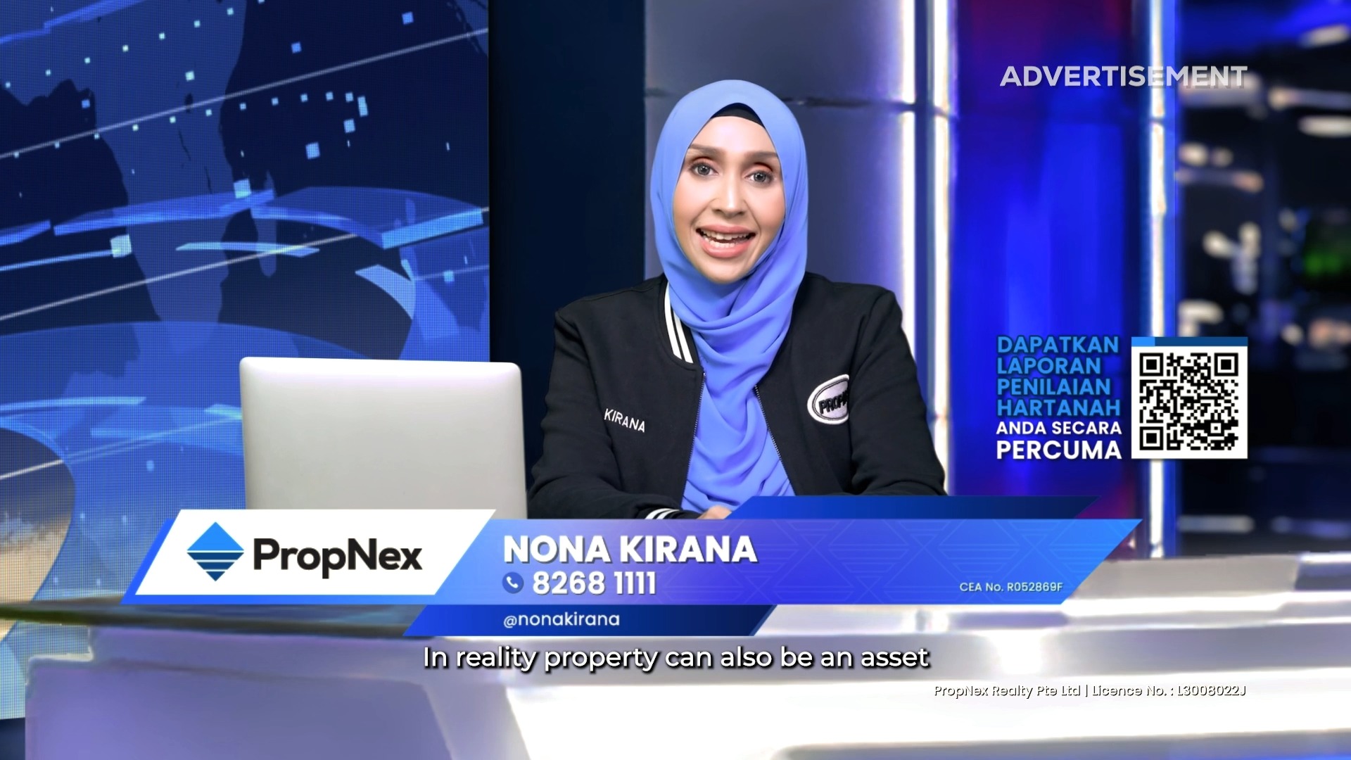PropNex Singapore Facebook ad: Your home could be more than just a…