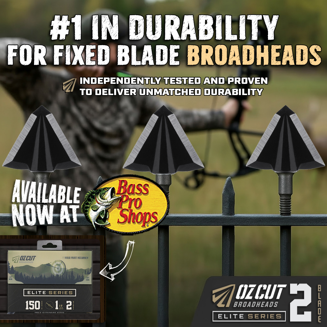 Ozcut Broadheads Facebook ad: Ozcut Elite Series 2: Penetration is Everything