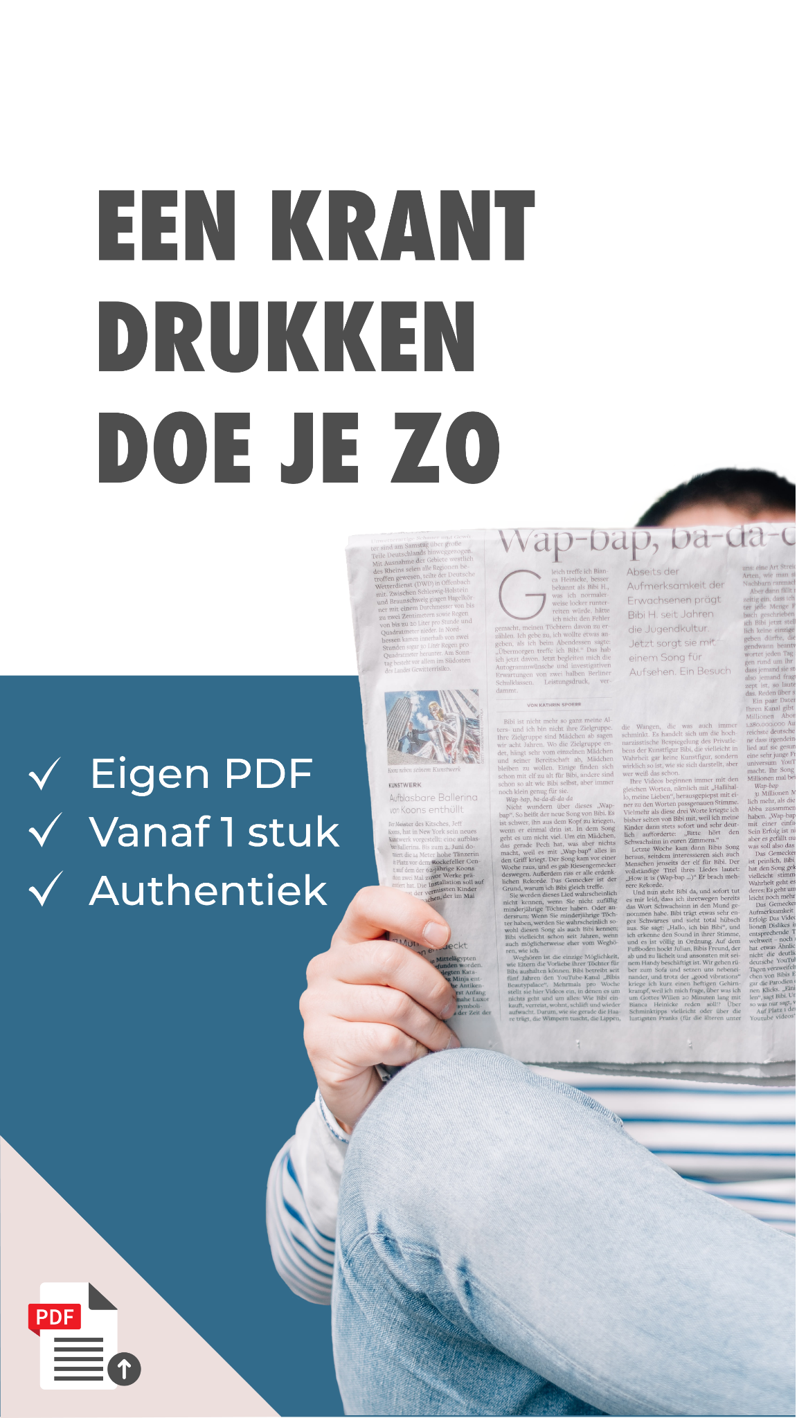 Genscom - Self-publishing solution Facebook ad