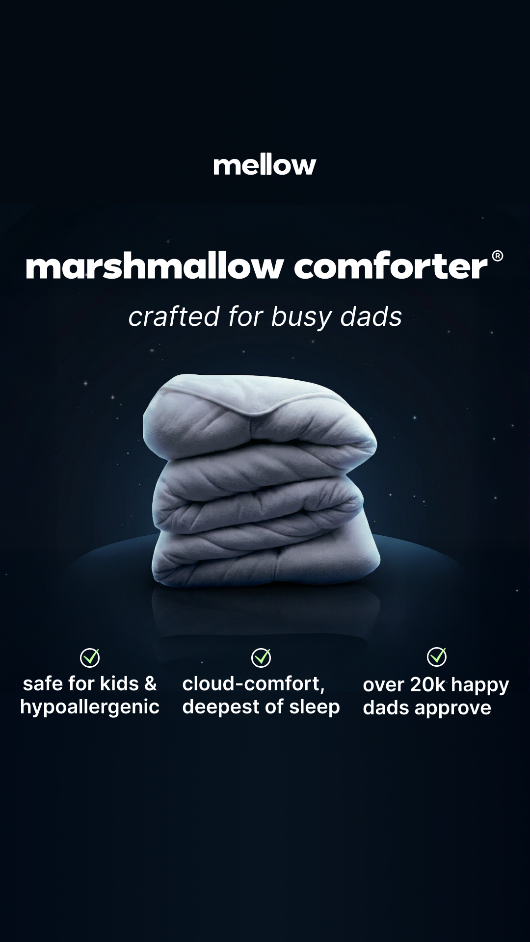 Mellow Sleep Collective Facebook ad from Mar 18, 2026