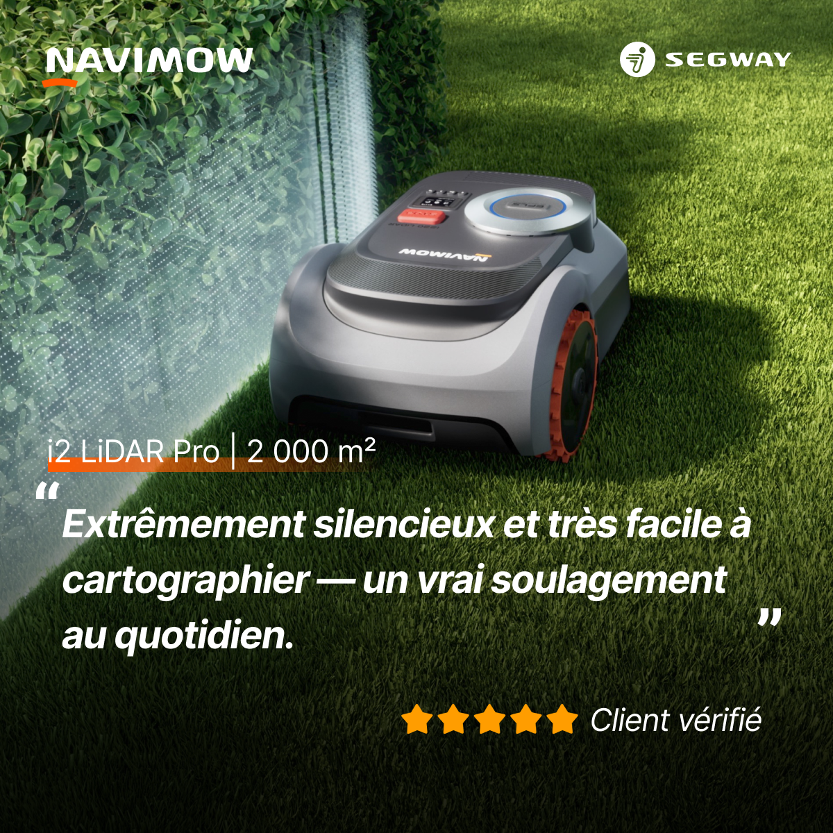 Segway Navimow FR Facebook ad