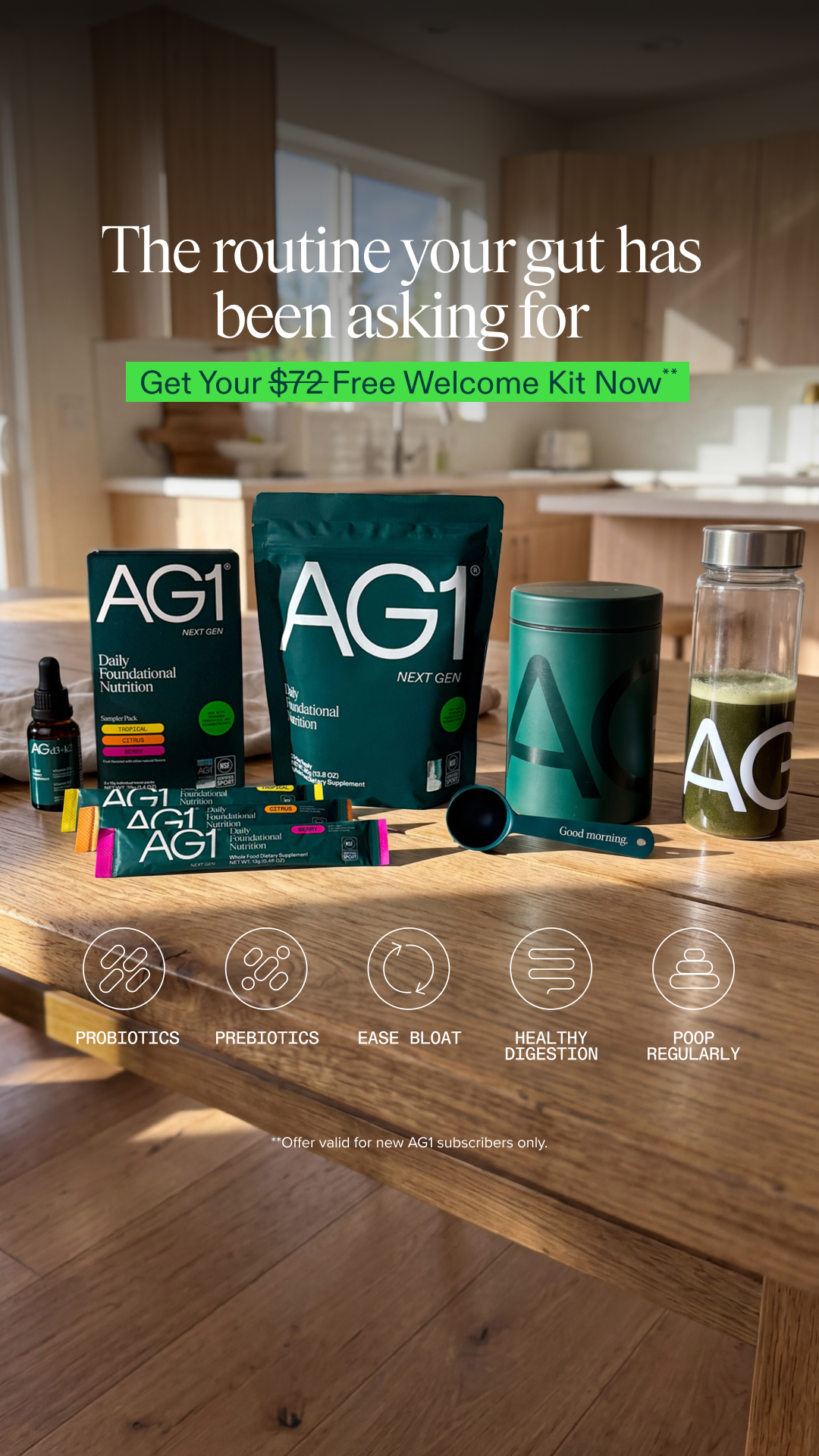 AG1 by Athletic Greens Facebook ad