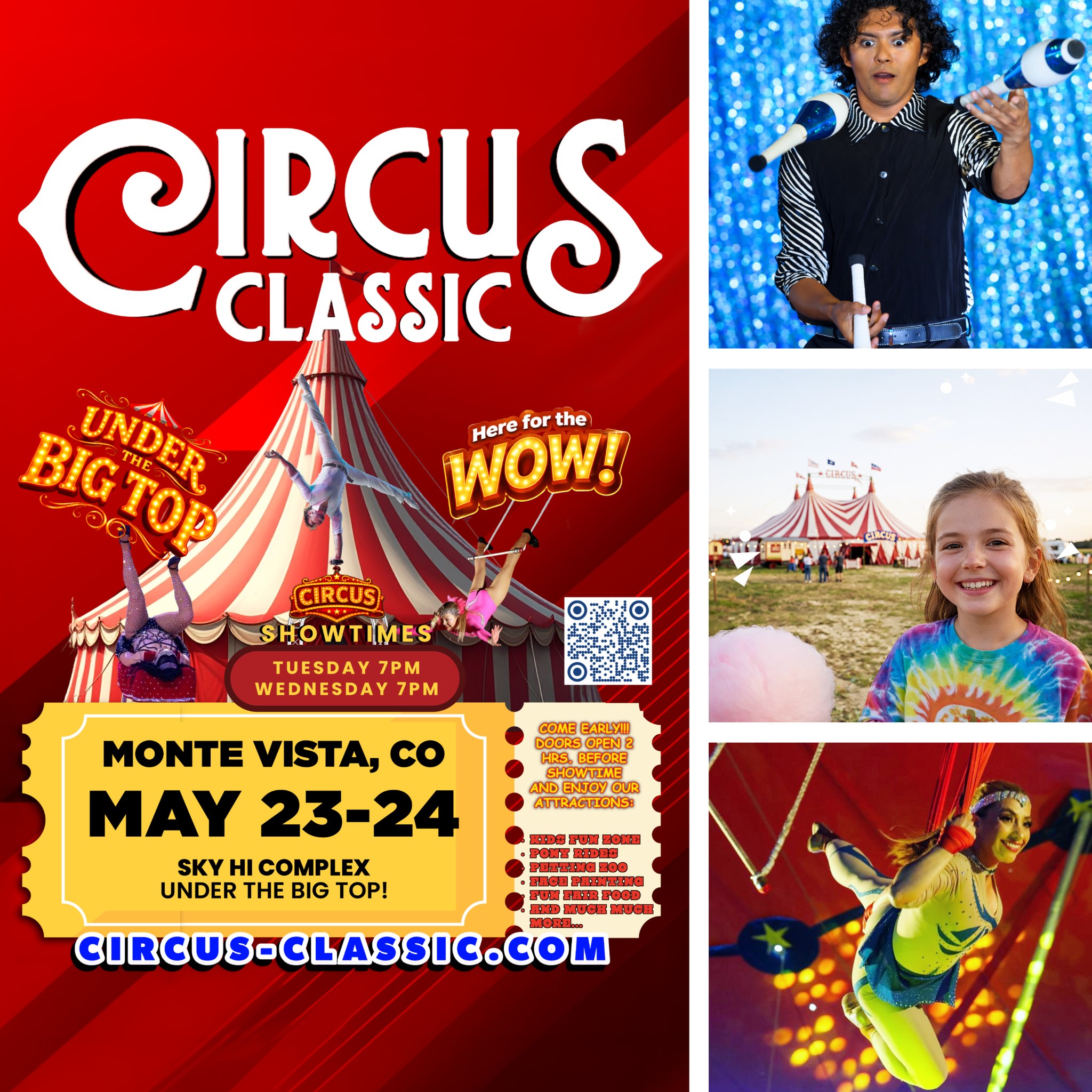 Circus Classic Facebook ad