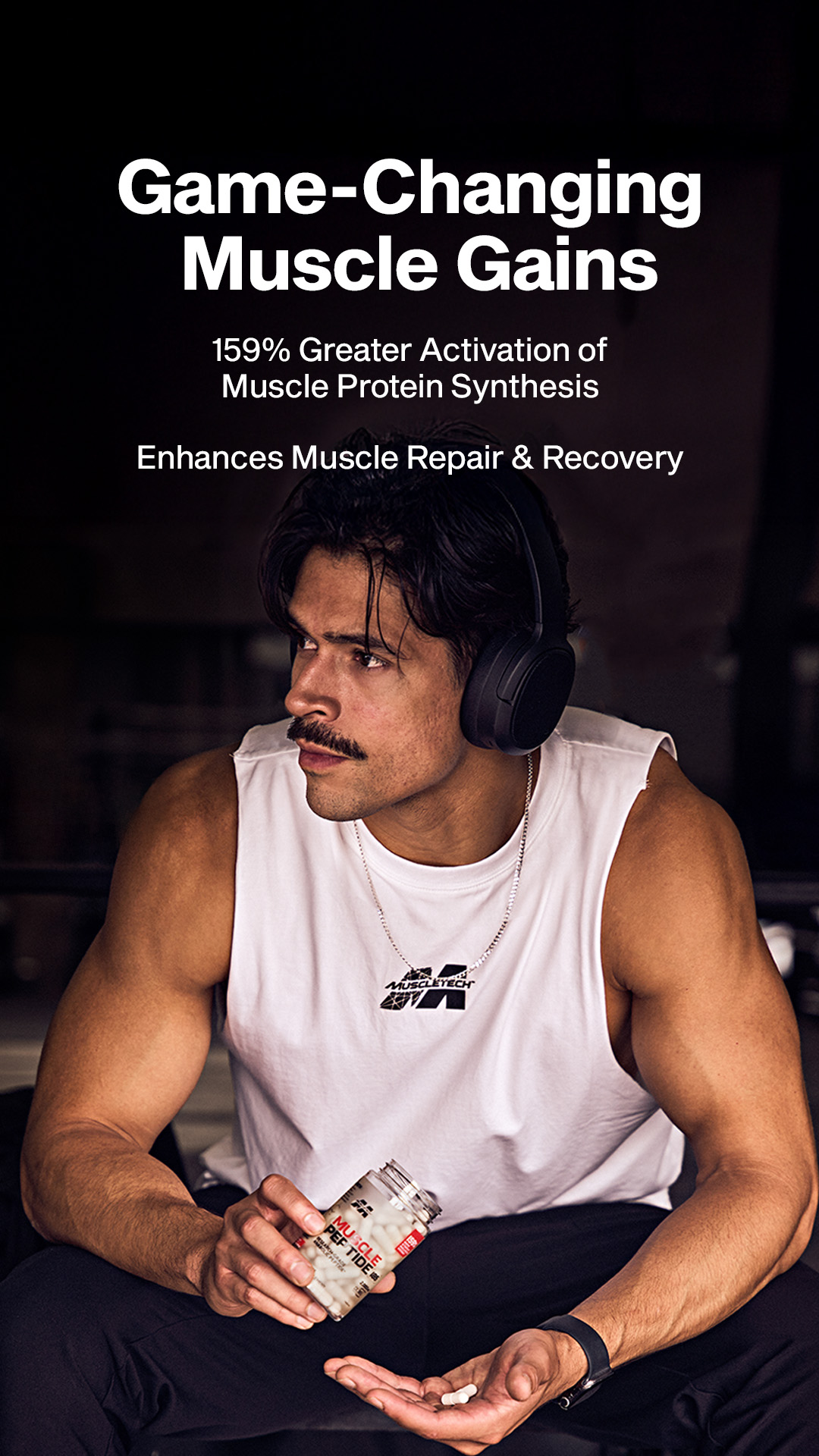 MuscleTech Facebook ad