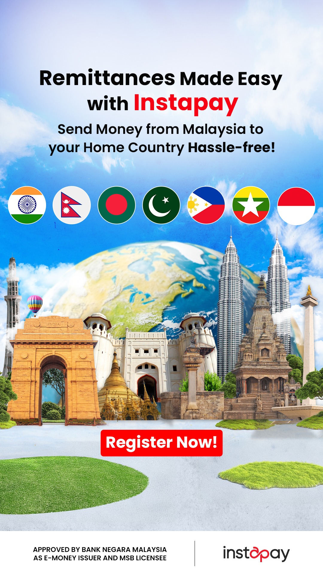 Instapay Facebook ad