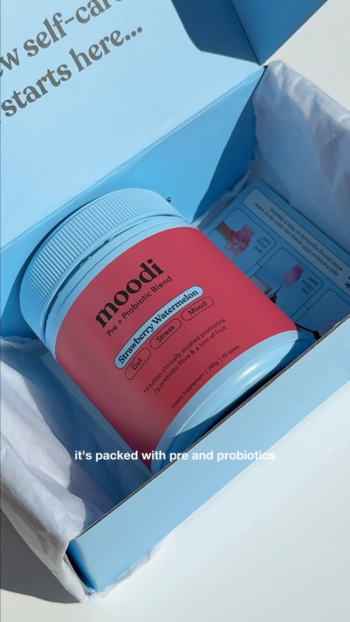 Moodi Facebook ad: Mama's gut health hack