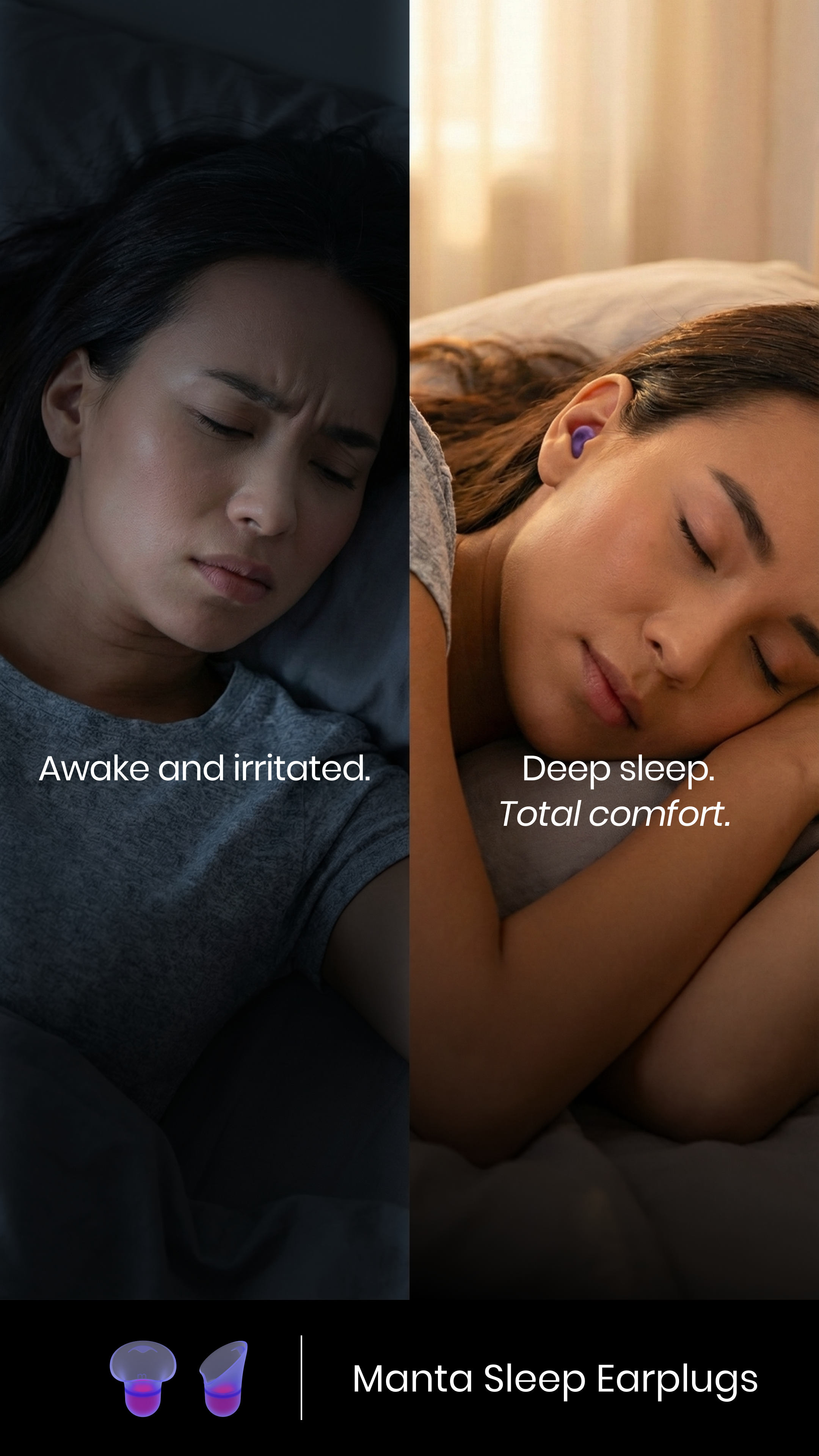 Manta Sleep Facebook ad