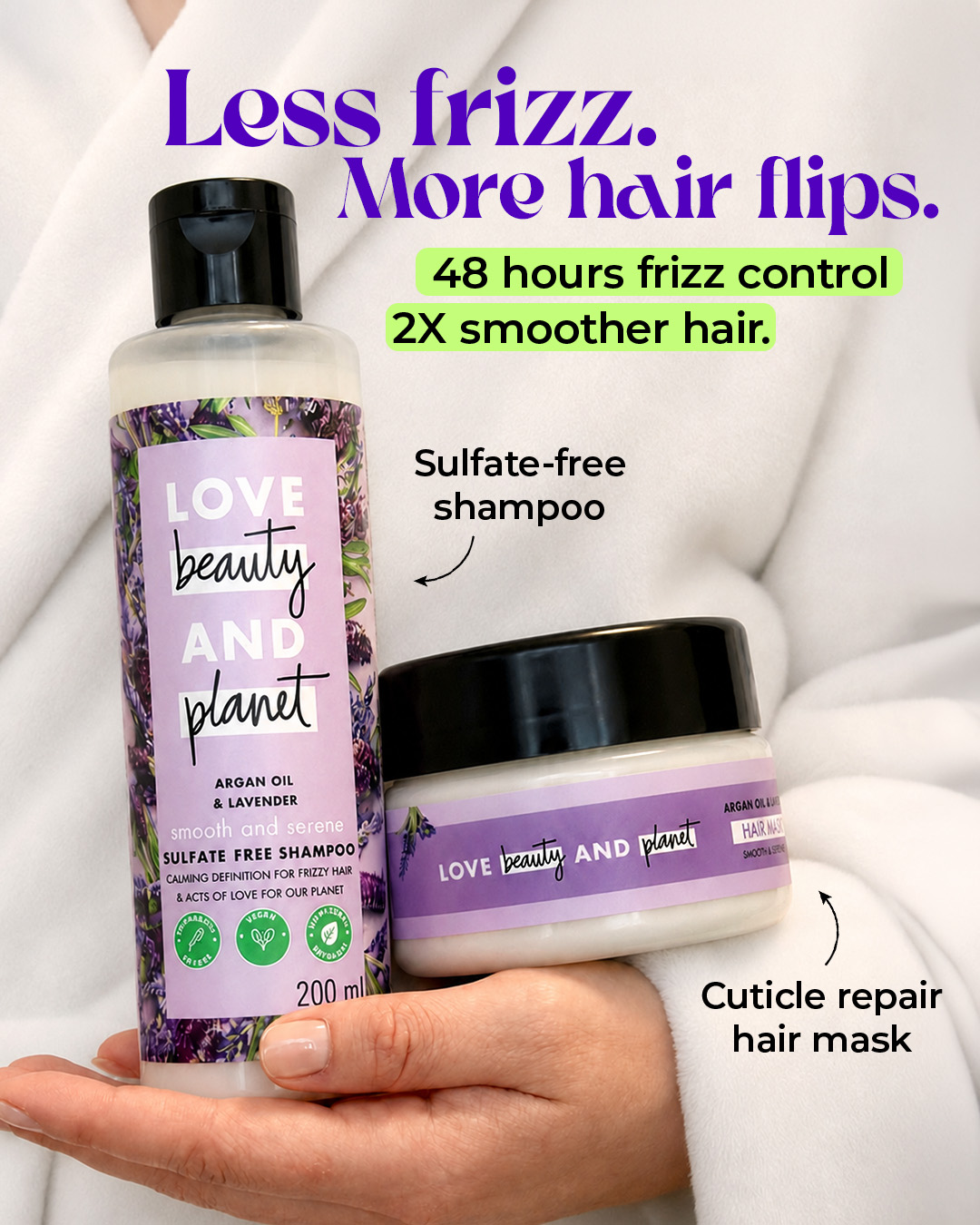 Love Beauty & Planet IN Facebook ad