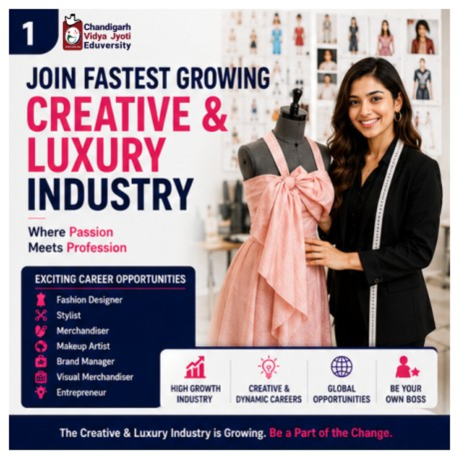 Chandigarh Vidya Jyoti Eduversity Facebook ad