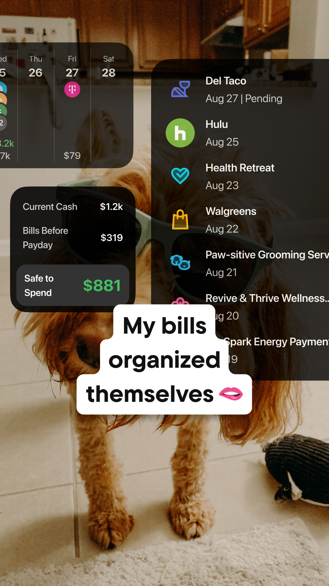 Rocket Money Facebook ad