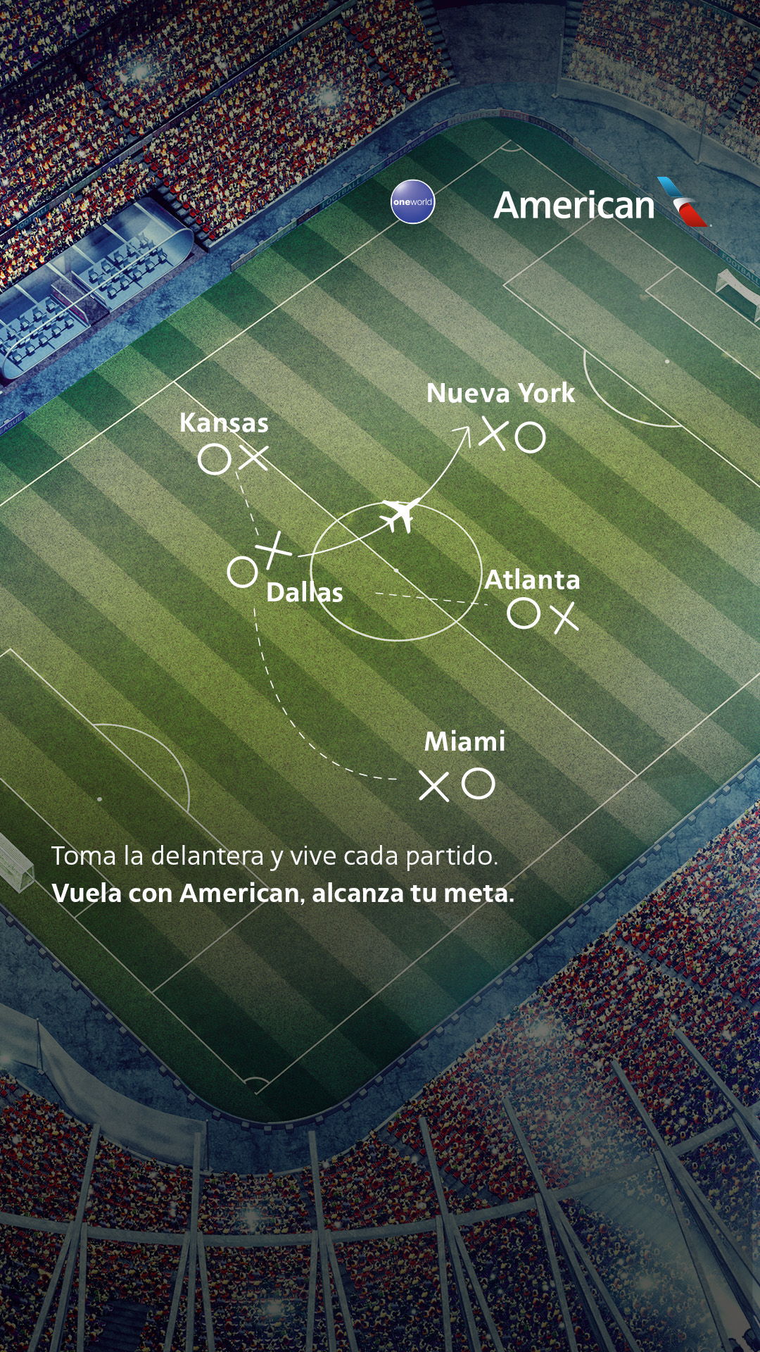 American Airlines Facebook ad