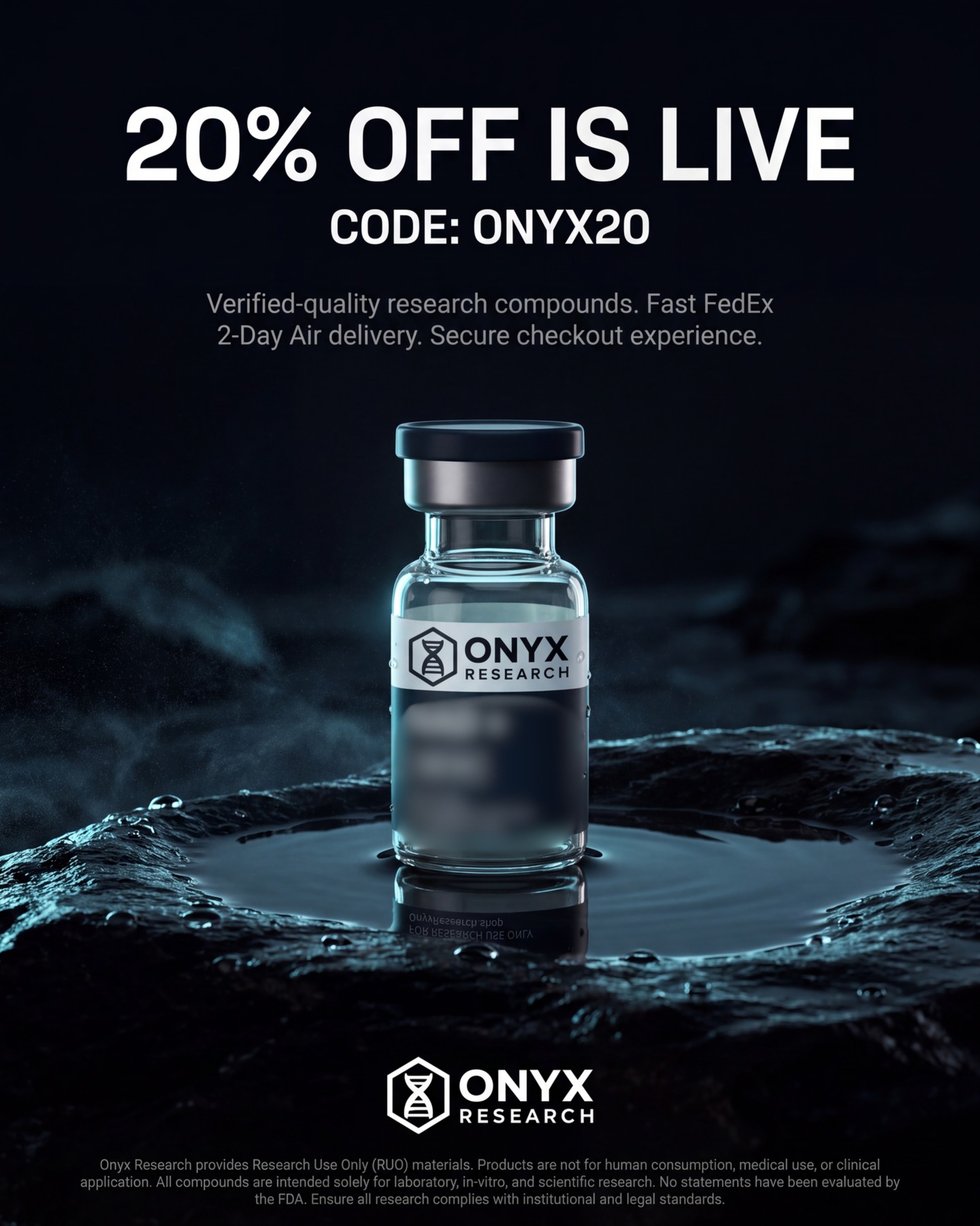 Onyx Research Lab Facebook ad