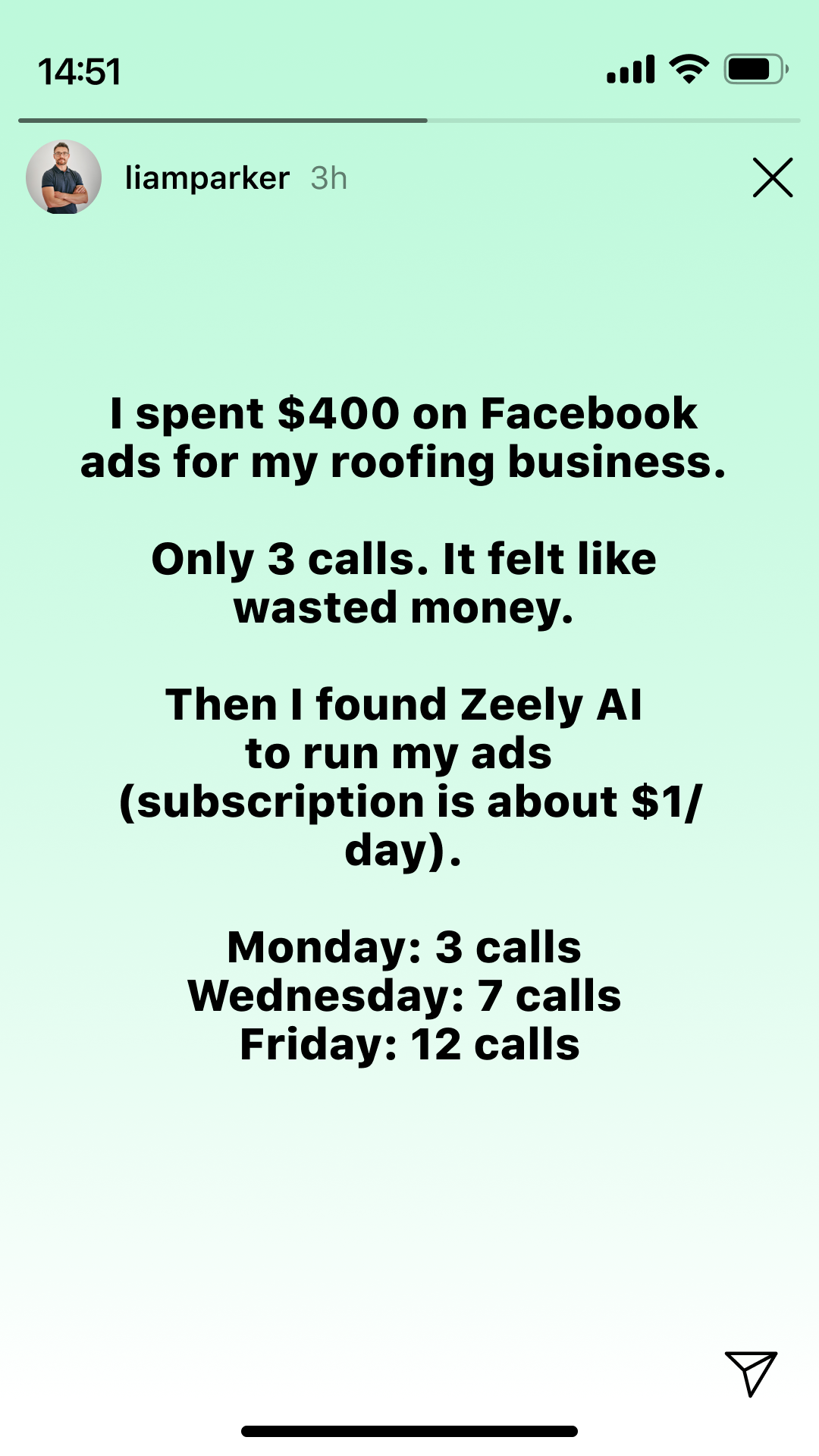 Zeely: Grow Sales with AI Facebook ad