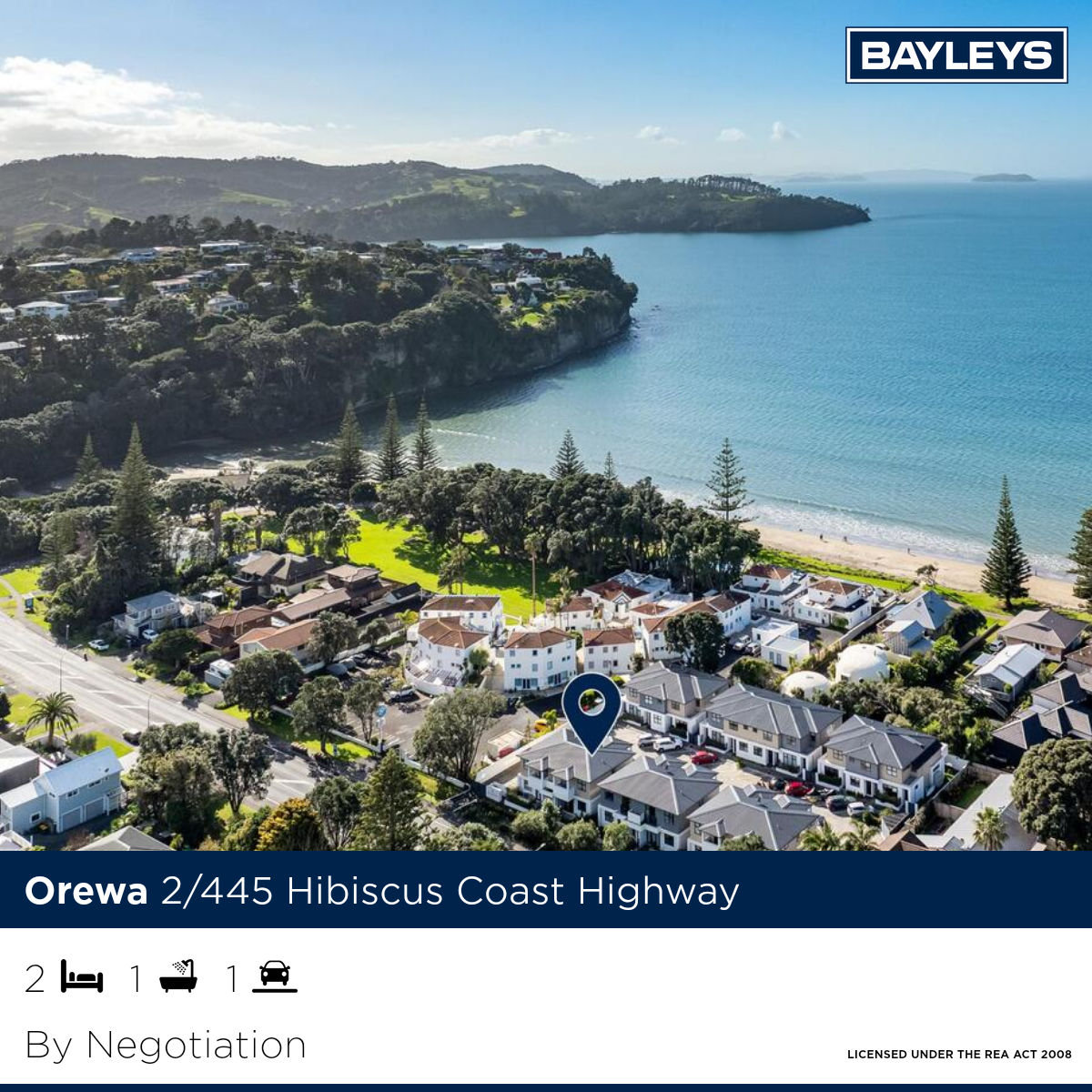 Bayleys Hibiscus Coast Facebook ad from Jul 12, 2026