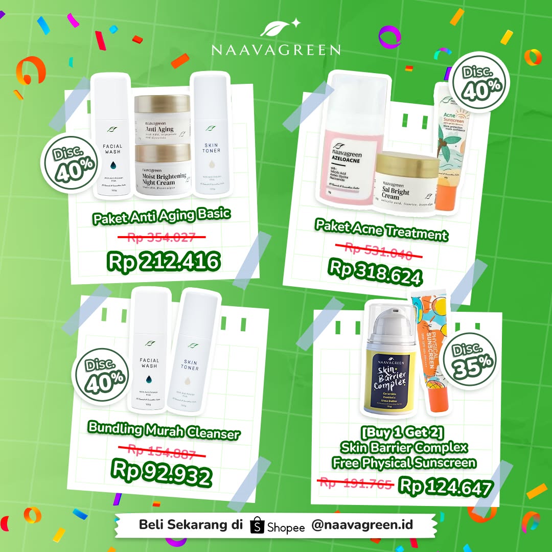 Naavagreen Natural Skincare Facebook ad