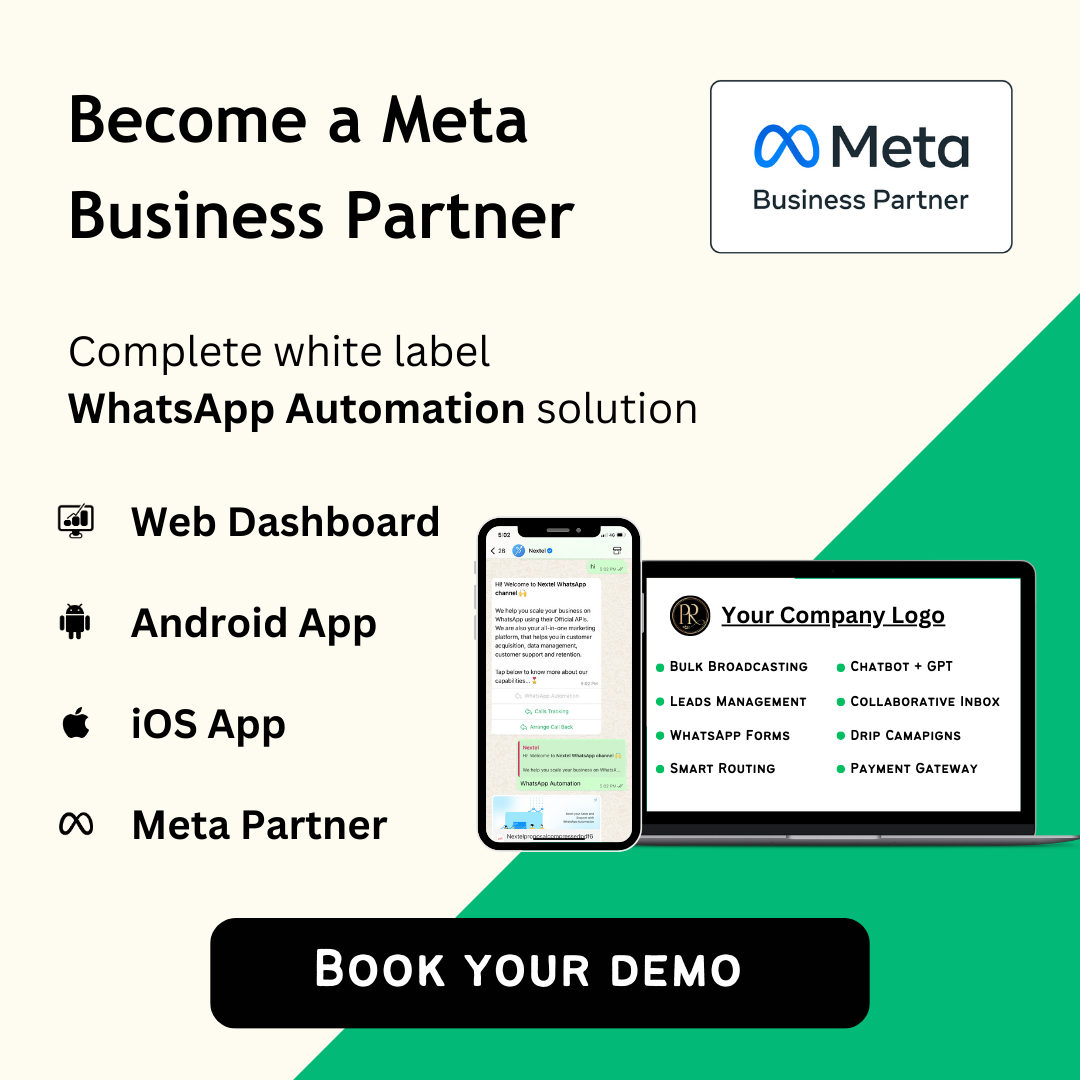 Nextel Facebook ad: Elevate Your Agency with a White-Label WhatsApp Automation…