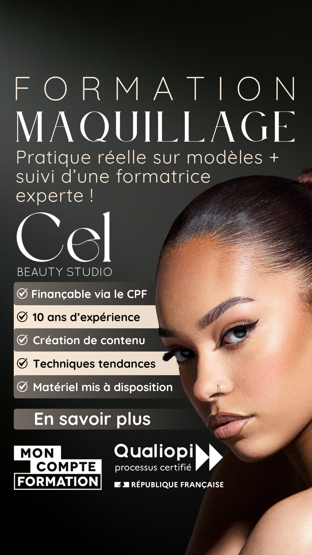 Cel Makeup Facebook ad