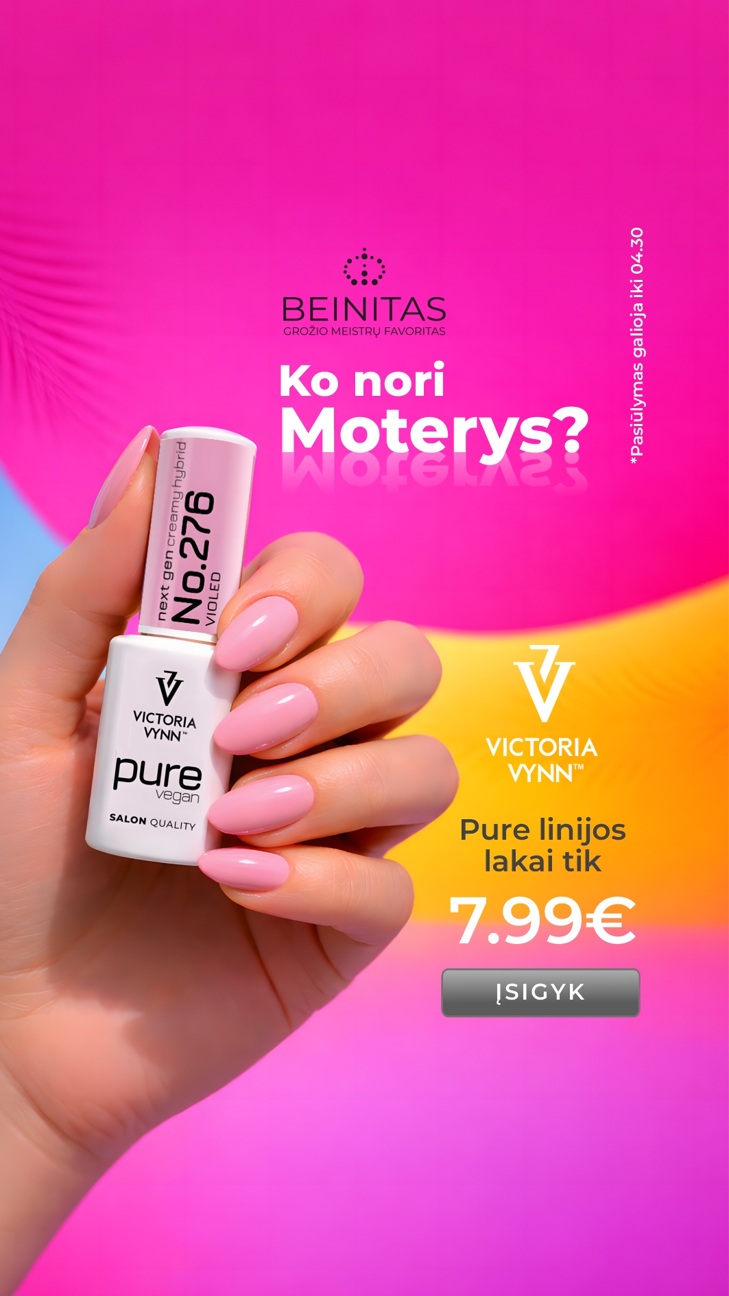 Beinitas Facebook ad