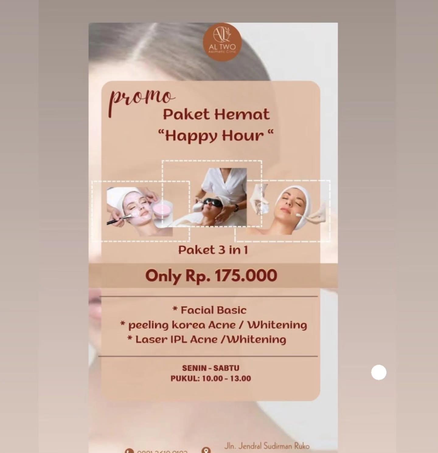 al_two_aesthetic_clinic Facebook ad