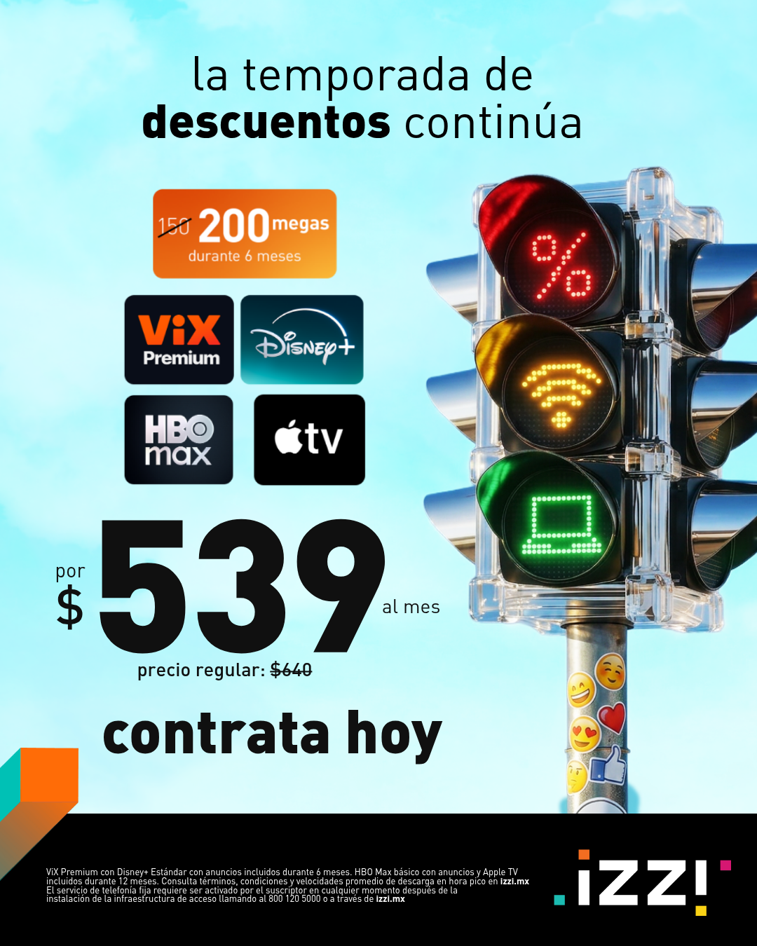 izzi telecom Facebook ad