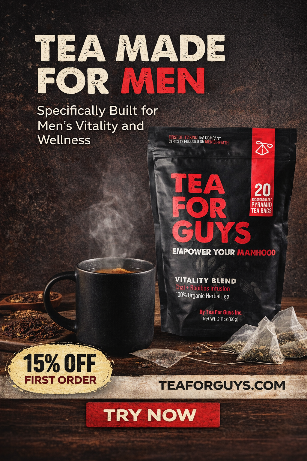 Teaforguys Facebook ad