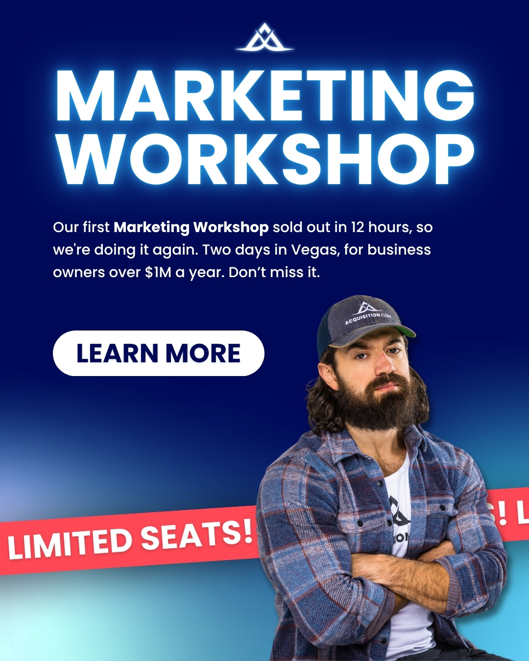 Alex Hormozi Facebook ad